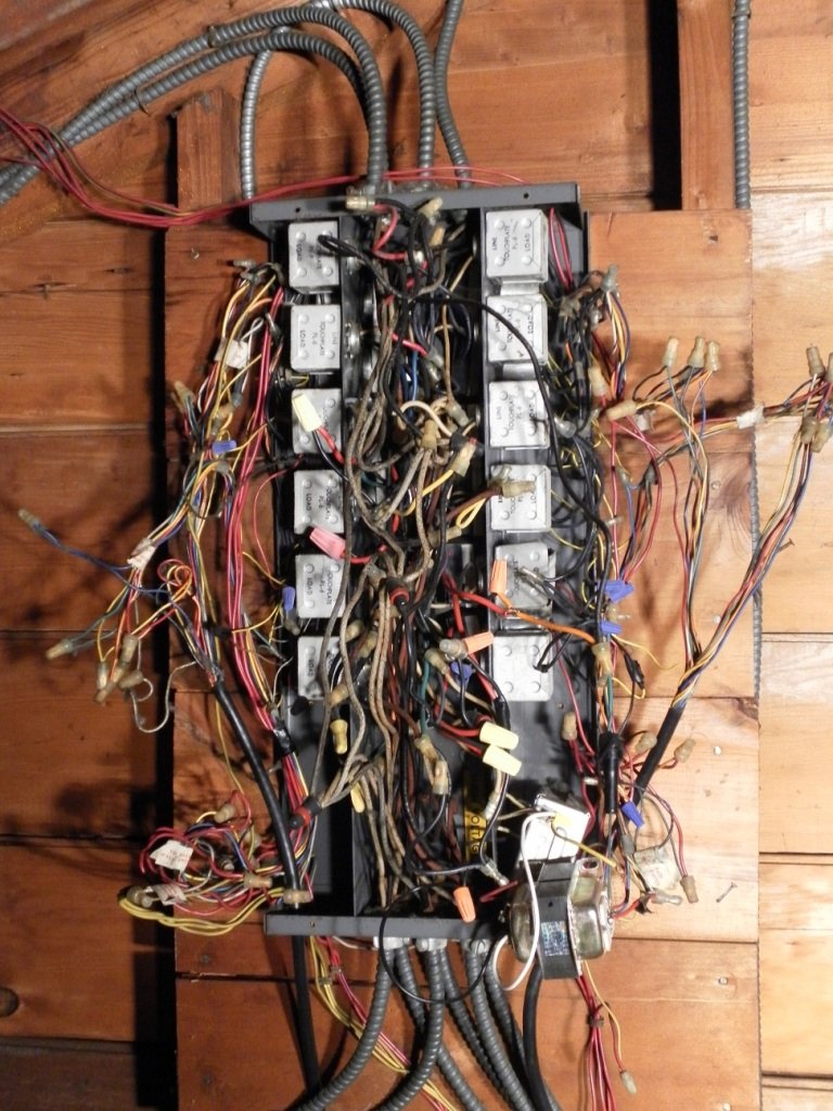 circuit box electrical inspection